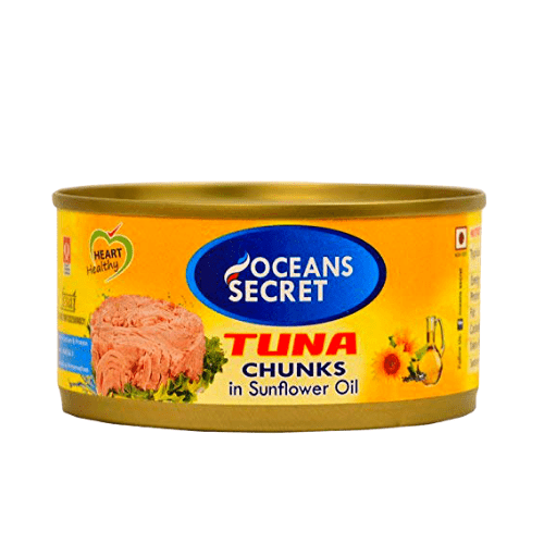 Oceans Secret Tuna Chunks in SunflowerOil,180g