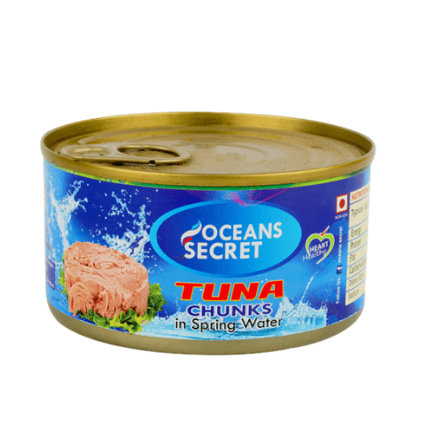 OCEAN SECRET TUNA CHUNKS IN SPRING WATER