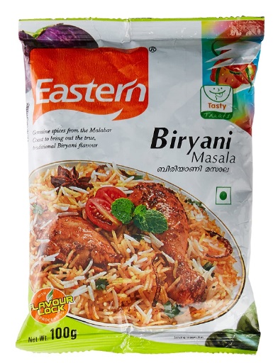 Eastern Biriyani Masala Powder, Net W. 100 g