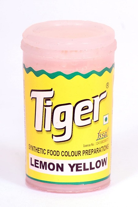 Tiger Food Coloring 10Gm Lemon Yellow