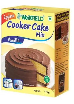 Weikfield Cooker Cake Mix - Vanilla 175 g