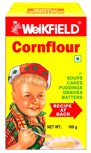 WEIKFIELD CORNFLOUR 100g ctn