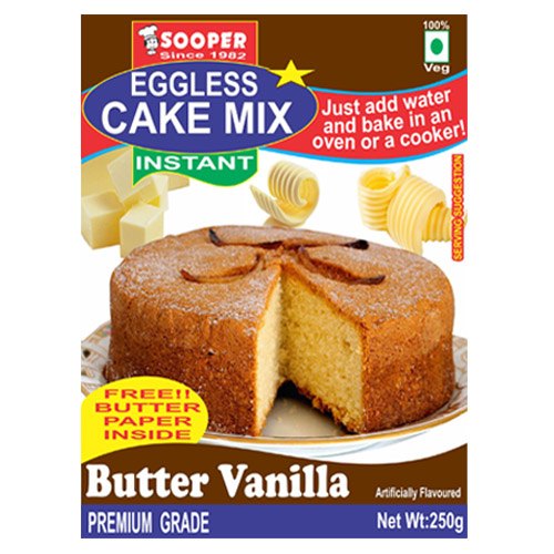 Eggless Cake Mix Butter Vanilla 250g