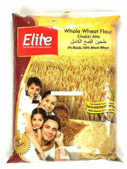 Elite Whole Wheat Flour Chakki Fresh Atta 5KG