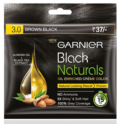 Garnier Brown Black 1.0 Hair Color Pouch