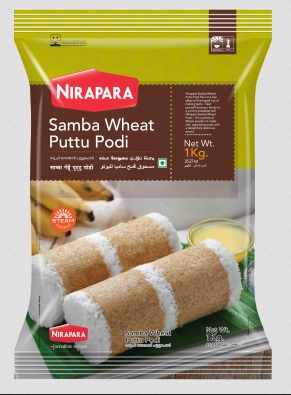 Nirapara Samba Wheat Puttu Podi 1KG