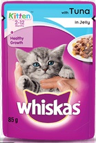 WHISKAS CAT FOOD 85G