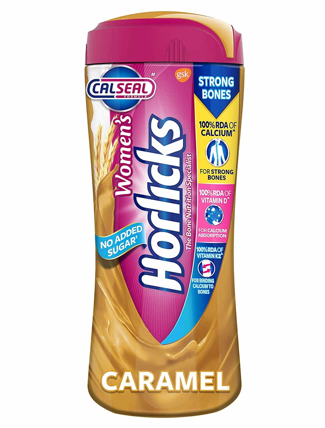 Horlicks Women's Health drink - 400g Caramel