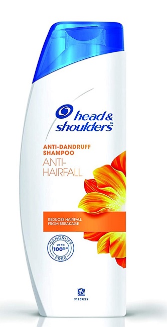 Head & Shoulders , Anti Dandruff Shampoo, Anti Hairfall, 340 ML