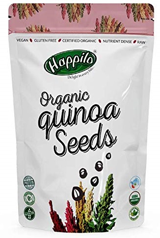 Happilo Premium Raw Organic Gluten Free White Quinoa seeds 500g