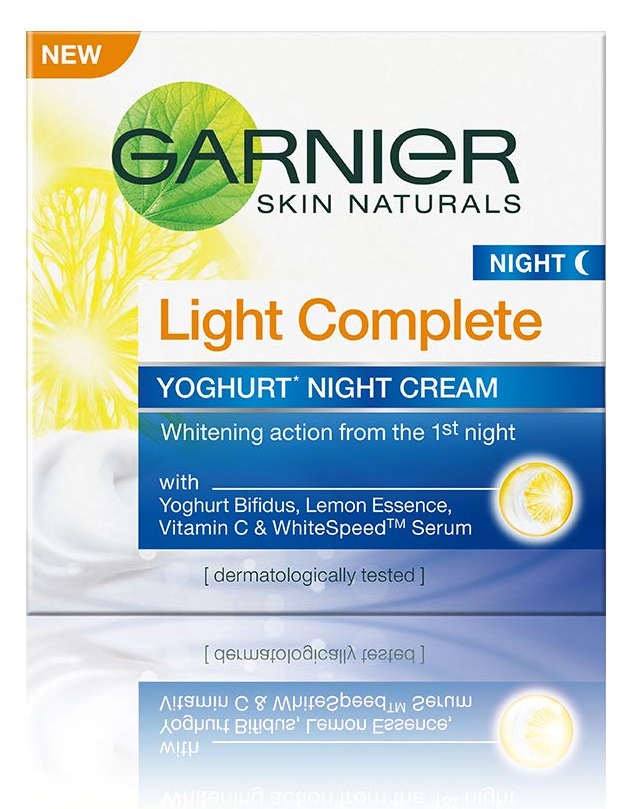 Garnier Skin Naturals Light Complete Night Cream, 18g