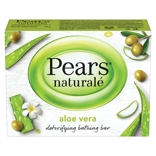 Pears Naturale Aloe Vera Detoxifying Soap Bar 100g