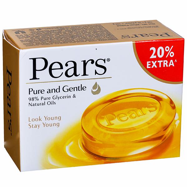 Pears Pure & Gentle Soap (Free 20% Extra) 125 g