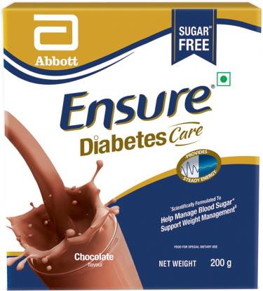 Ensure Diabetes Care Chocolate Nutrition Drink  (200 g, Chocolate Flavored)