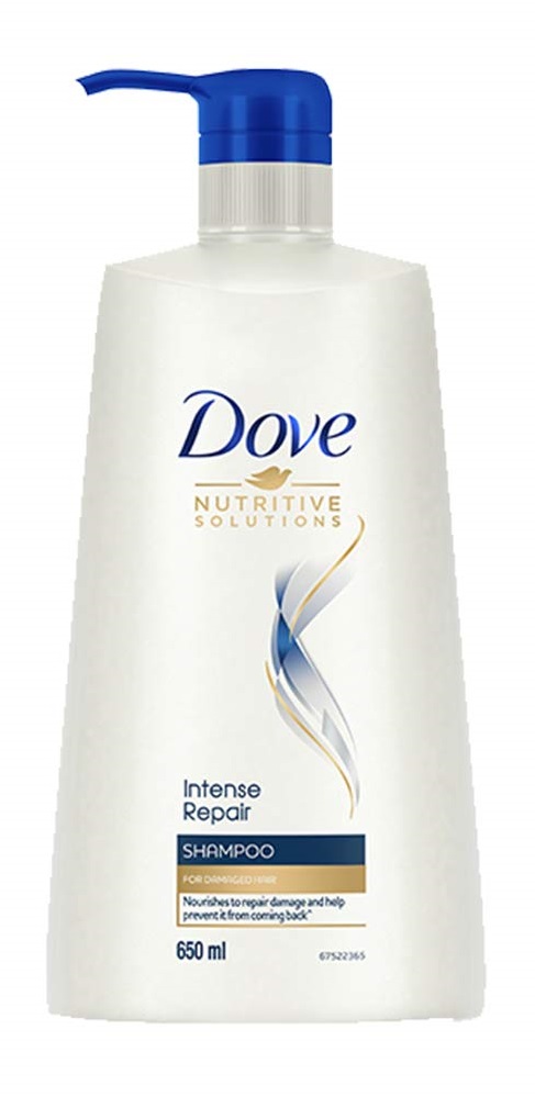 Dove Intense Repair Shampoo For Damaged Hair, 650 ml