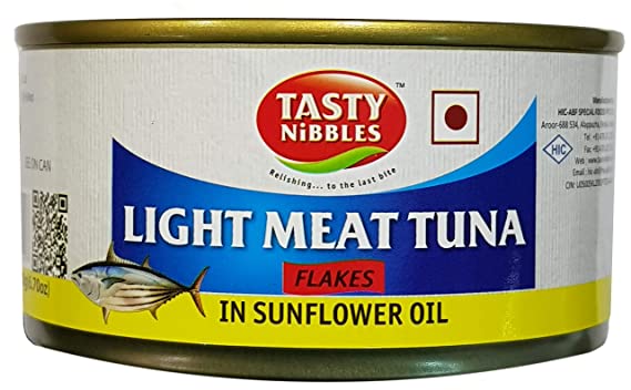 TASTY TUNA FLAKS IN SUNFLOWER OIL