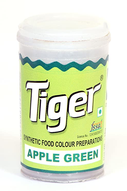 TIGER APPLE GREEN FOOD COLOUR