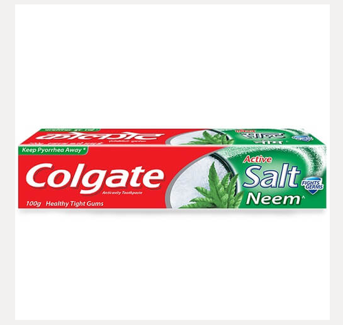 Colgate (Active Salt Neem), Pack Size: 100 Gm