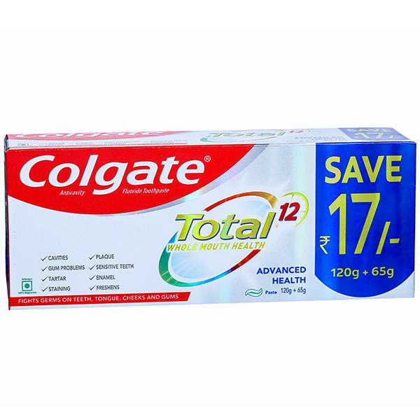 Colgate Total Advance Toothpaste (Save Rs.17/-) 185 g