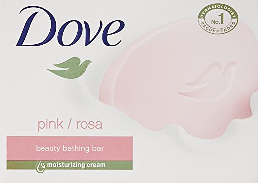 Dove Pink Rosa Beauty Bathing Bar, 100g (Pack of 3)