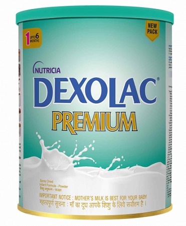 Dexolac - 1 Premium Infant Formula Tin, 400gm