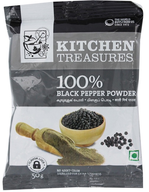 Kitchen Treasures Black Pepper Powder 50g