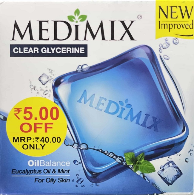 Medimix Clear Glycerine Oil Balance Soap