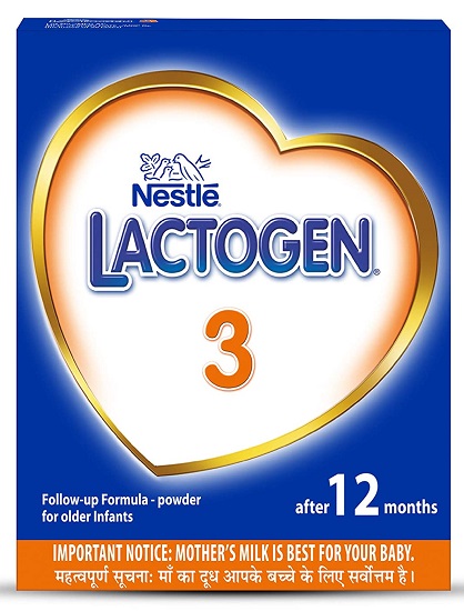 Nestlé LACTOGEN 3 Infant Formula Powder After 12 months,Stage 3-400g