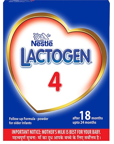 Nestlé LACTOGEN 4 infant Formula Powder (After 18 months upto 24 months), Stage 4 - 400g