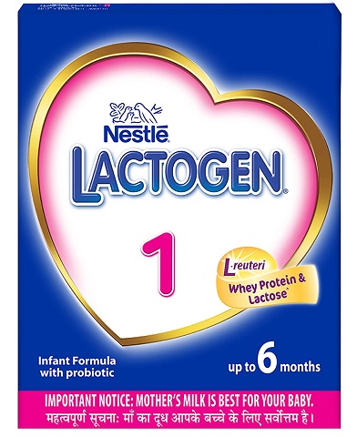 Nestlé LACTOGEN 1 Infant Formula Powder Stage 1 - 400g
