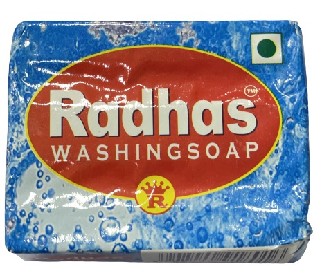 Radhas washing soap 150g