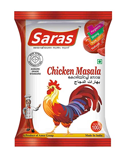 SARAS CHICKEN MASALA 100G