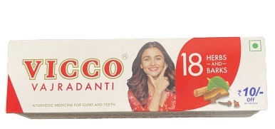 Vicco Vajradanti Ayurvedic Toothpaste 150G