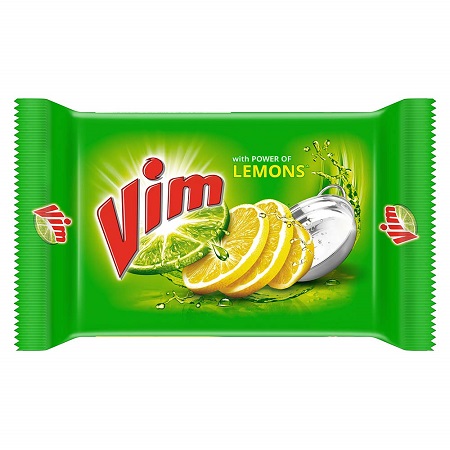 Vim 135g Dishwash Bar Lemon