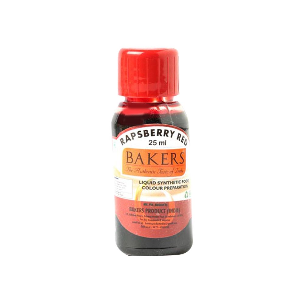 Bakers Raspberry Red Food colour - 25ml