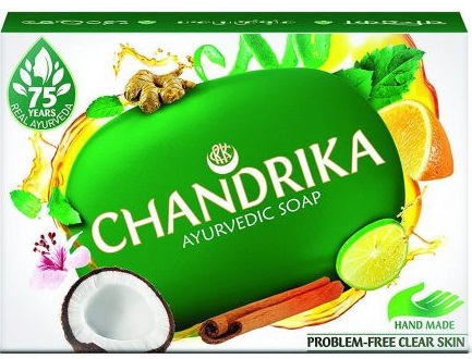 Chandrika Ayurveda Handmade Soap 75g