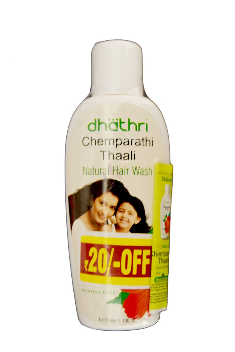 Dhathri Hair Wash - Chemparathi Thaali Natural 100 ml