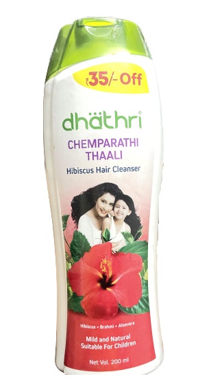 Dhathri Chemparathi Thaali Natural Hair Wash 200ml