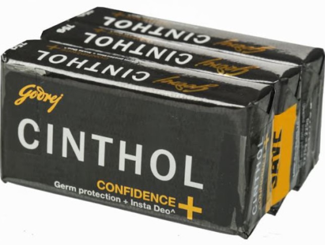 Cinthol Confidence Soap 75g x 3