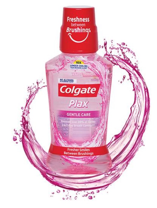 Colgate Plax Gentle Care Alcohol Free Mouth Wash