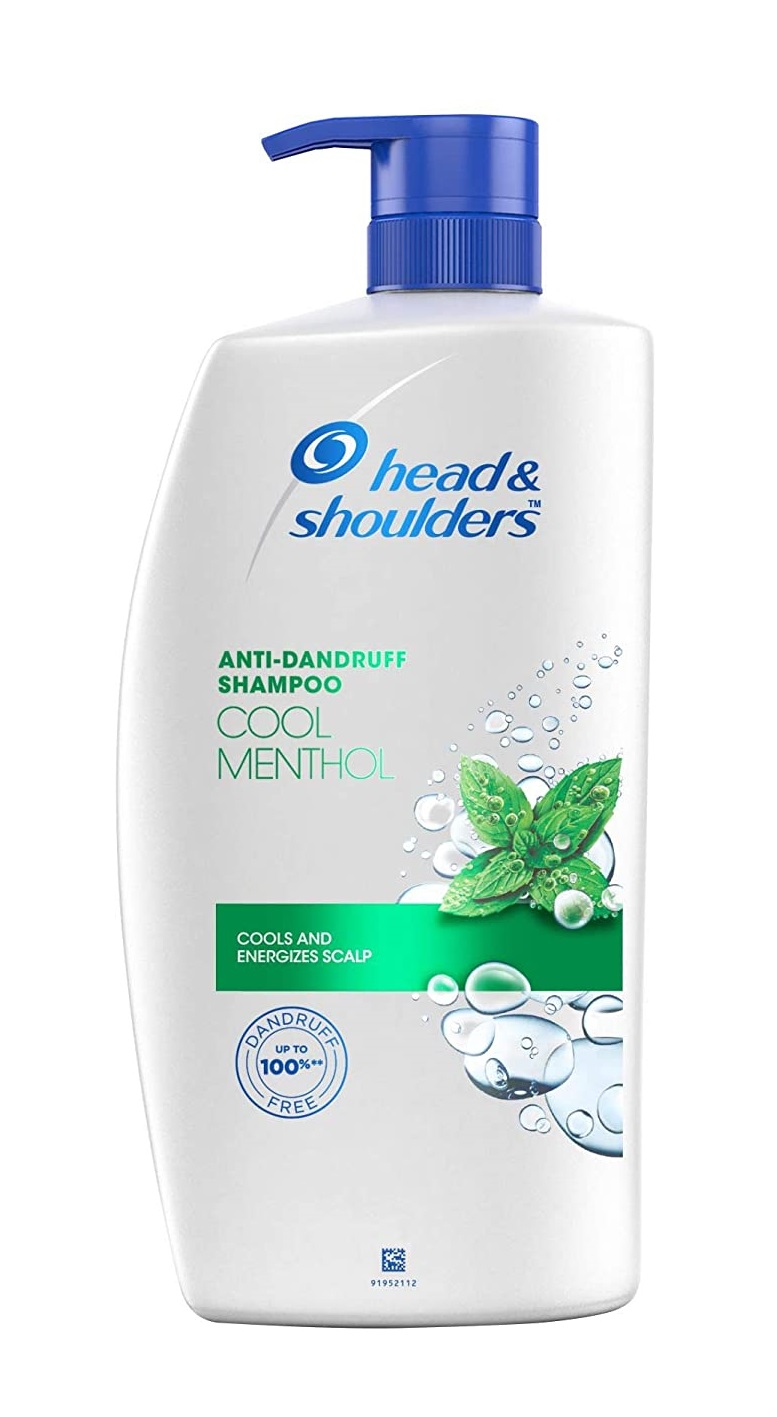 Head & Shoulders Cool Menthol Anti Dandruff Shampoo, 675ml