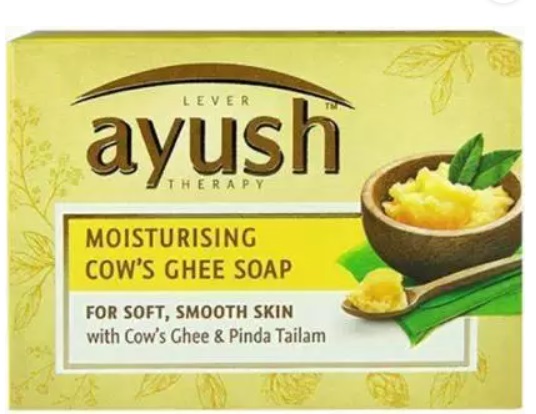 Ayush Moisturising Cow's Ghee Soap  (100 g)