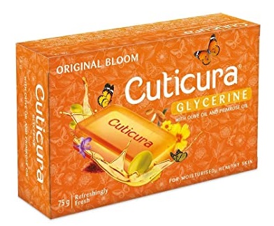 Cuticura Original Bloom Bathing Bar, 75 g