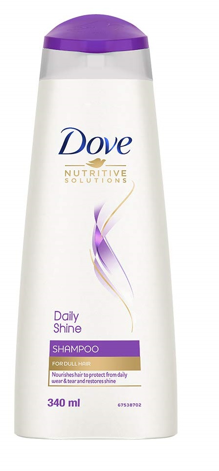 Dove Daily Shine Shampoo, 340ml