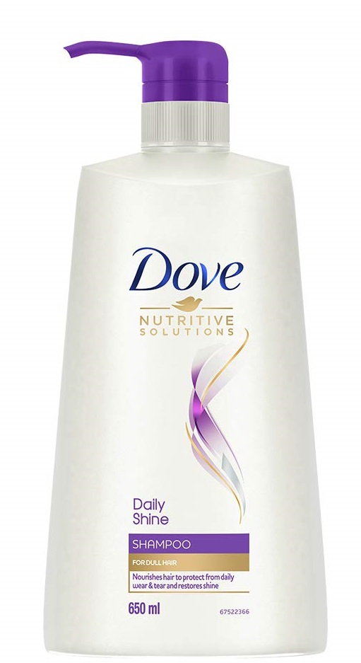 Dove Daily Shine Shampoo, 650ml