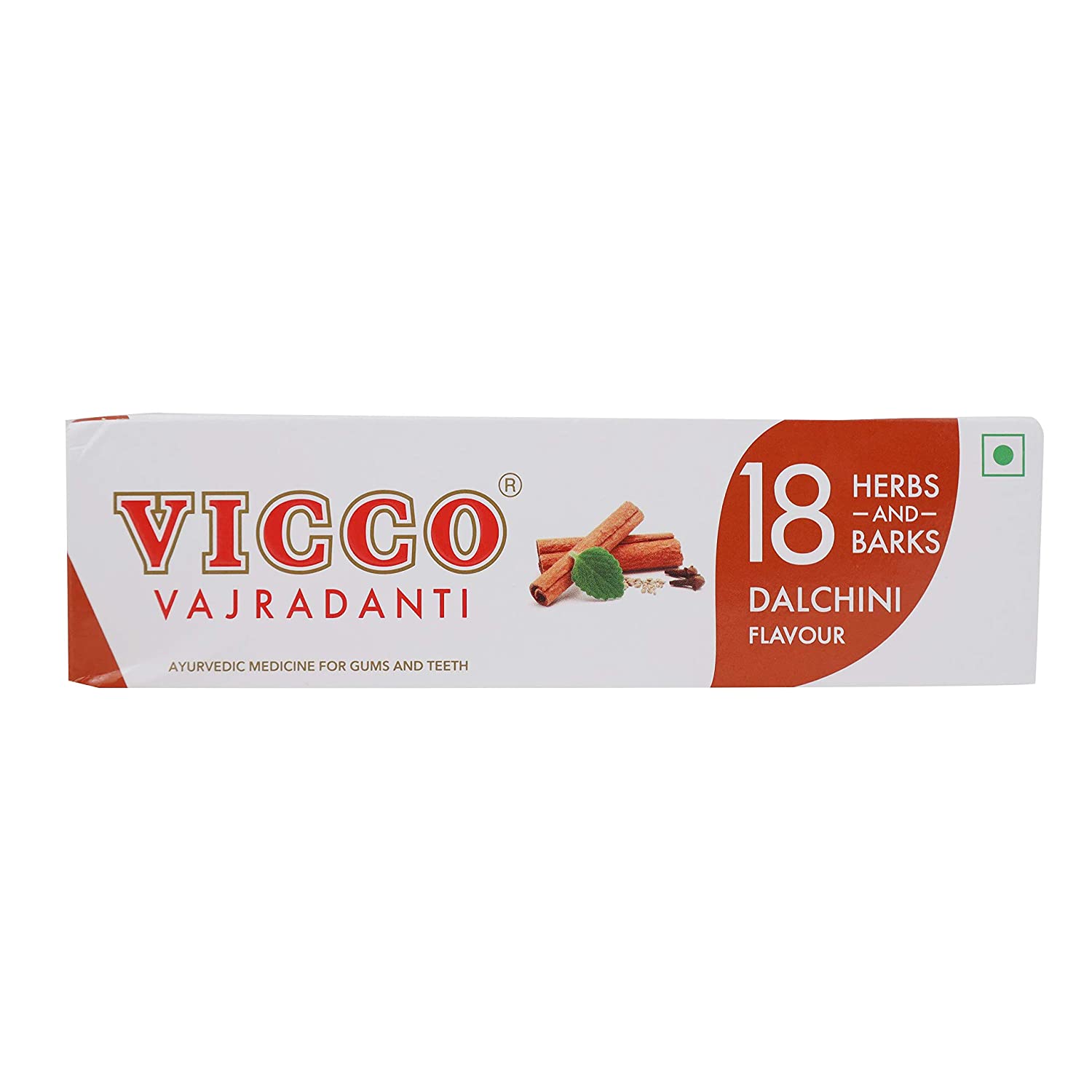 Vicco Vajradanti Ayurvedic ToothPaste Dalchini Flavour 40g