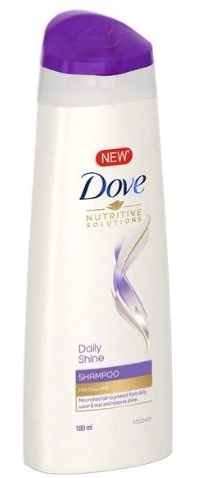 Dove Daily Shine Shampoo, 125ml