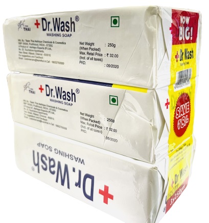 Dr.wash Wasing soap 250*3gm