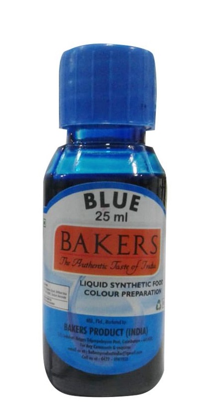 Bakers blue Food Colour  Blue