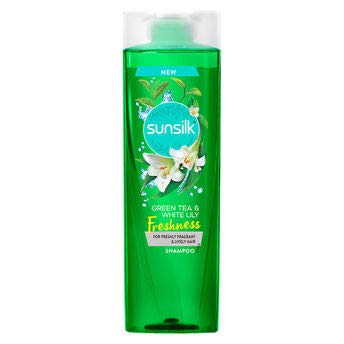 Sunsilk Green Tea & White Lily Shampoo, 370ml